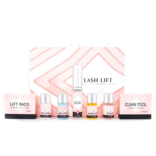 FILFEEL 27ml Lash Kit Eyelash Perm Kit, Liquid Set, Complete Set for Eyelash Lifting, Eyelash Eyebrow Perm Kit, Long Lasting Mild Eyelash Curling Perming Tools Set