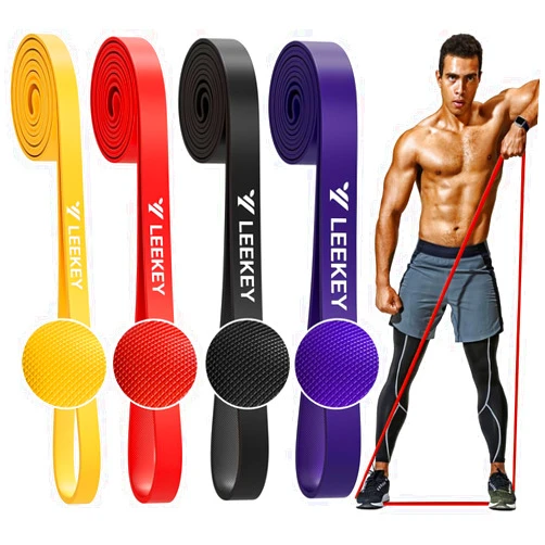 LEEKEY Resistance Bands, Exercise Bands,Pull Up Assist Bands - Bands for Working Out,Band for Men and Women Fitness Training, Physical Therapy,Home Workouts