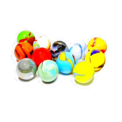 ACTIVITYYA Set of 12 Glass Shooter Marbles - Size: 7/8-inch (22mm) - Marble Games for Kids and Adults - Fun Colored Marbles for Games, Decorations, Centerpieces - Bulk Marbles
