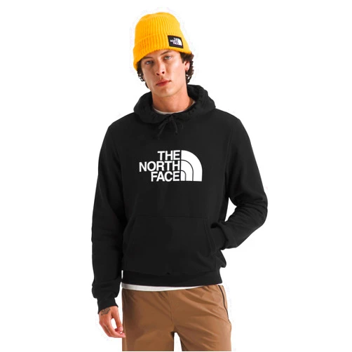 THE NORTH FACE Men's Evolution Half Dome Hoodie | Sweatshirt with 2 Piece Hood, Adjustable Drawcord, Kangaroo Hand Pocket