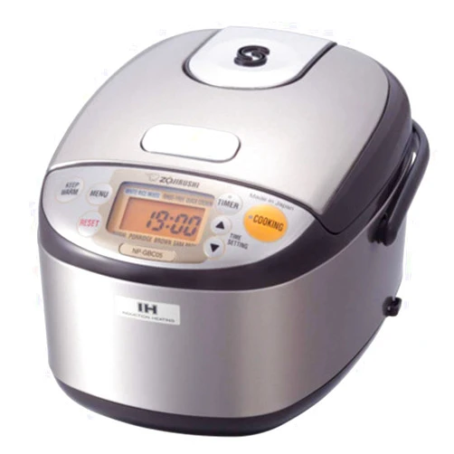 Zojirushi NP-GBC05XT Induction Heating System Rice Cooker and Warmer, 0.54 L, Stainless Dark Brown