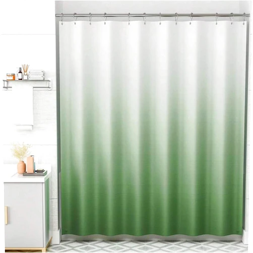 HNBFKD Shower Curtain Cloth Ombre Shower Curtain with Shower Curtain Hooks Shower Curtain Rustic Farmhouse Bathroom Shower Curtain 28x55in(WxH)
