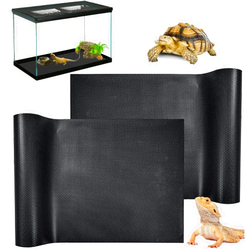 Mechpia 2 Pack Reptile Carpet, Bearded Dragon Tank Accessories Bedding Reptile Mat Terrarium Substrate Liner Tank Flooring Habitat for Gecko, Snake, Tortoise, Lizard Iguana (18