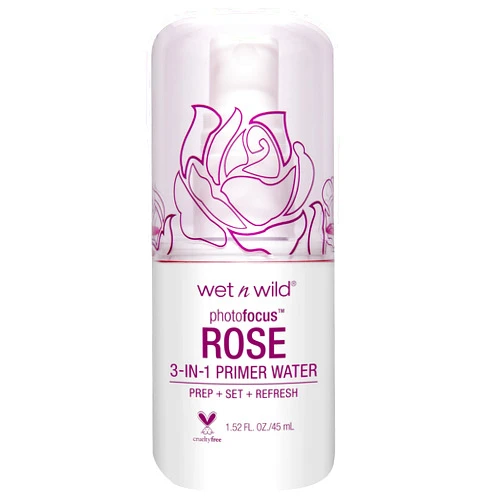 wet n wild Photo Focus Primer Water, Rose Addiction, 1.52 Ounces