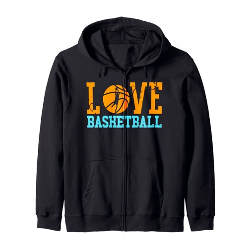 Mannschaftssport Homecourt Liga Ballschießen Basketball Addictive MVP Player Sportliga B-Ball Basketball Zip Hoodie