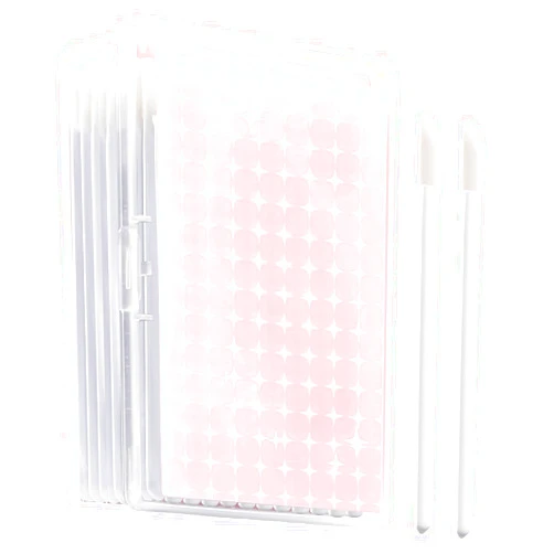 LuyaVogue 100Pcs Glitter Crystal Lip Brush, Disposable Lip Brushes Lip Gloss Applicators Lipstick Gloss Wands Applicator Perfect Makeup Tool Kits (White)