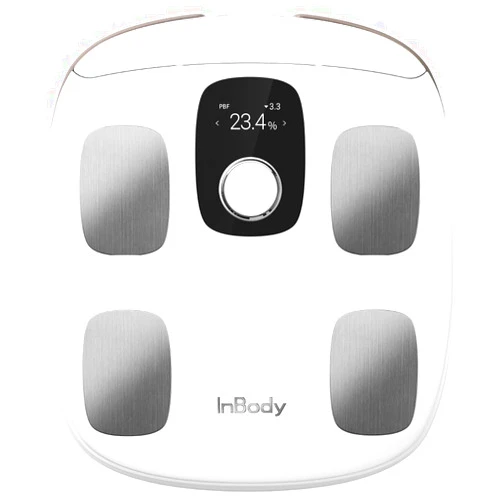 InBody Dial H30 Smart Scale Digital Weight and Body Fat - Fitness Tracker for Men and Women, Exercise Equipment, Body Fat Scale - Fitness Equipment Travel Scale