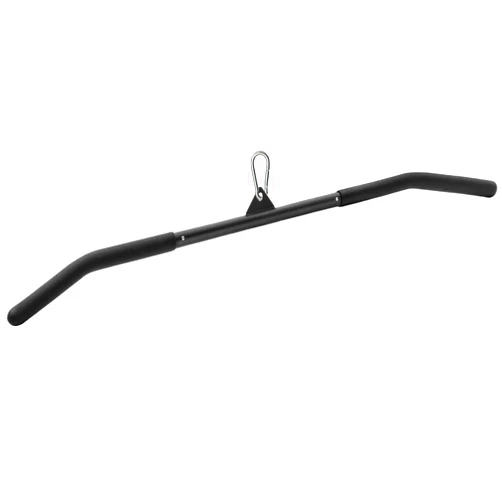 SERTT 39.37 Inch LAT Pulldown Bar Attachment for Pulley Cable Machine, Curl Tricep Press Down Bar with Rubber Handle, LAT Pull Down Bar Accessories for Gym, Strength Workout, Muscle Building