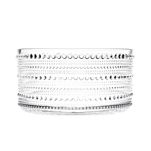 Godinger Serving Bowl, Crystal Glass Salad Bowl - Lumina