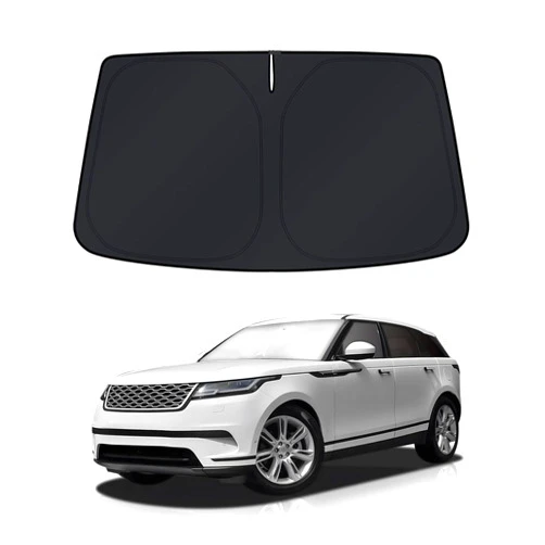 KUST Windshield Sun Shade for 2017-2024 2025 Land Rover Range Rover Velar Accessories Window Shade Sun Visor Cover Foldable Blocks UV Rays Keep Your Car Cooler