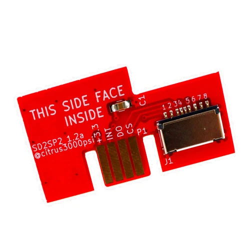 Deal4GO SD2SP2 Micro SD Card Adapter 1.2A SDLoader Mod for Nintendo Gamecube NGC Serial Port 2 MicroSD Card Adapter (3rd Party)