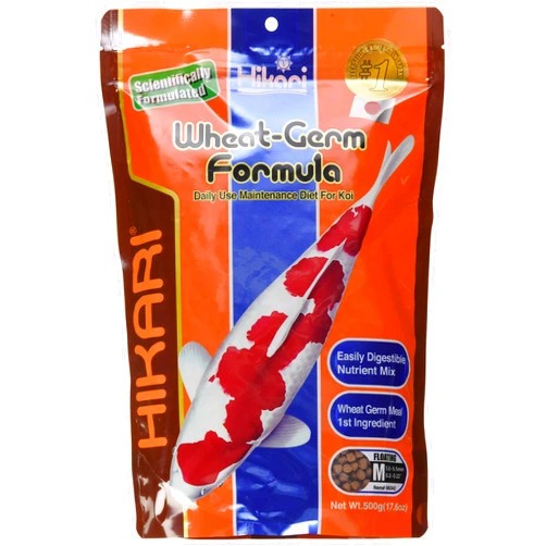 Hikari 17.6-Ounce Wheat Germ Floating Pellets for Pets, Medium
