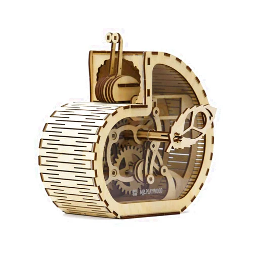 GIGAMIC Wise Elk Snail Wooden Mechanical Model Kit