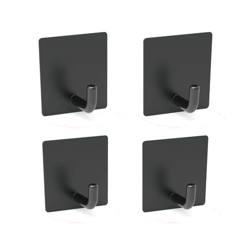 Ant Mag Magnetic Key Holders 4 Pack Wall Mount with No Damage Hanging Magnet Key Hooks for Metal Doors Fridge Cabinet & Entryway