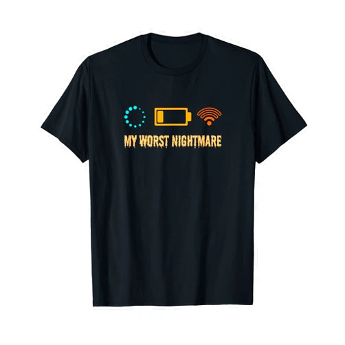 Gamer shirts & Funny gamer gifts for men and boys My Worst Nightmare Funny gifts for Gamers T-Shirt