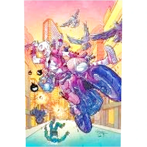 By (W) Leah Williams (A) David Baldeon (CA) Logan Lubera (Author) GWENPOOL STRIKES BACK #1 (OF 5) LUBERA VAR
