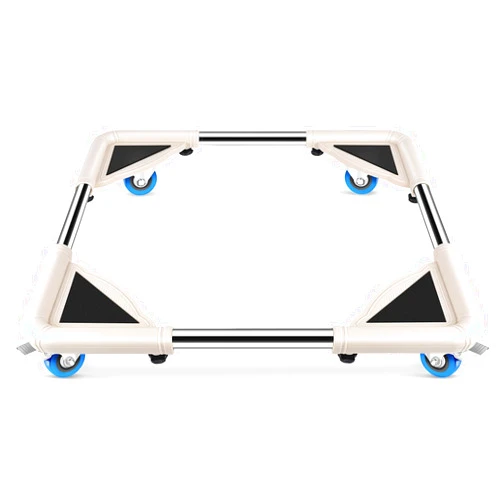 SPACECARE Mobile Roller with 4 Locking Wheels - Adjustable Furniture Dolly Washing Machine Stand Refrigerator Base Moving Cart