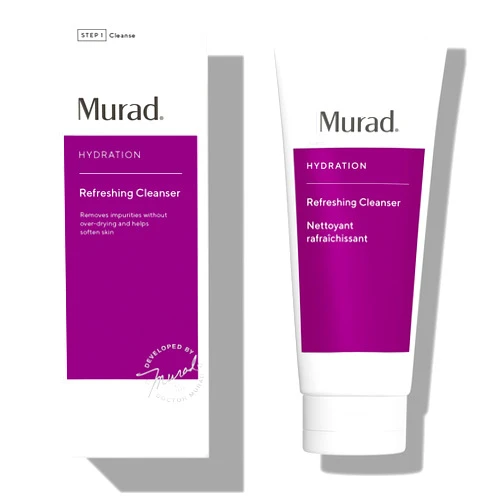 Murad Refreshing Cleanser, Hydration Non-Drying Face Wash, 6.75 Fl Oz