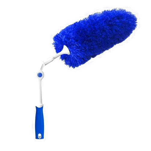 Unger Microfiber Duster with Pivoting Handle – Dusters for Cleaning, Compatible with Telescopic Poles, Dusting Tools, Multi-Surface Cleaning Tool