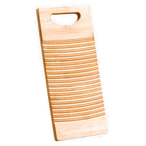 TIANSDL Bamboo Hand Washboard for Laundry Washing Clothes, Wood Scrub Board, Rustic Old Fashioned Washboard, Home Washing Scrubbing Board for Cleanning Accessories (Size : Small)