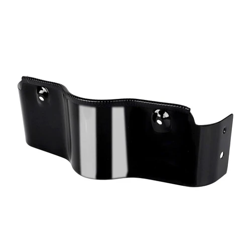 YDLMT 1 Pcs Metal Black Batwing Lower Trim Skirt Outer Fairing Fit for Harley Touring Electra Glide 1996-2013, Street Glide 2006-2013