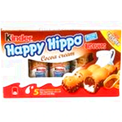 Ferrero Kinder Happy Hippo (Cacao - 5 stick) - 3.65oz