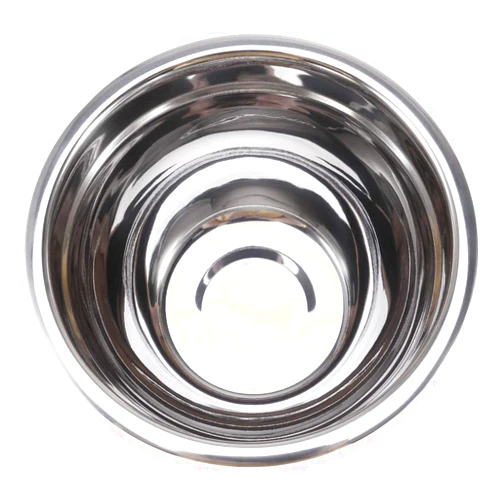 Cabilock Vegetable Bowl Serving Egg Beating Bowl Fruit Salad Container Fruit Salad Bowl Stainless Steel Mixing Bowls