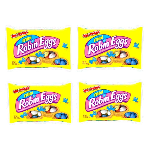 Robin eggs Whoppers Mini Robin Eggs Easter Candy (10 Oz X 4 Pack)