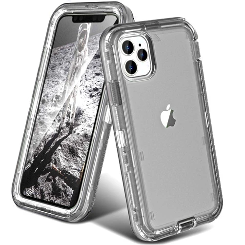 ORIbox Case Compatible with iPhone 11 pro max Case, Heavy Duty Shockproof Anti-Fall Clear case