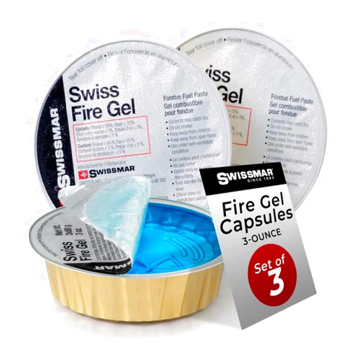 Swissmar F65200 Fire Gel Cans, 3-Ounce, Set of 3