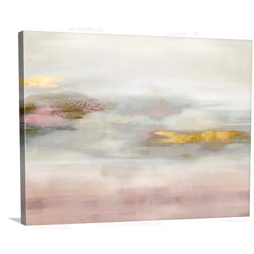 CANVAS ON DEMAND Suspend in Blush Canvas Wall Art Print by Rachel Springer, Abstract, Contemporary, Home Decor, Artwork, 24