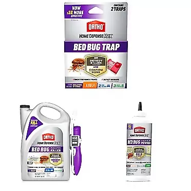 Ortho Home Defense Max Bed Bug, Flea and Tick Killer Bed Bug Bundle