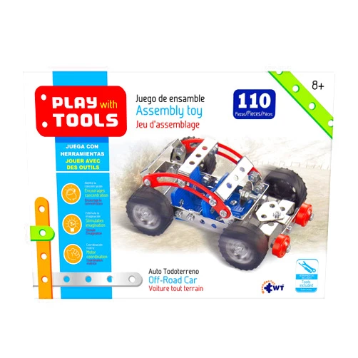 Wuunden Toy Play with Tools Medium Off-Road CAR