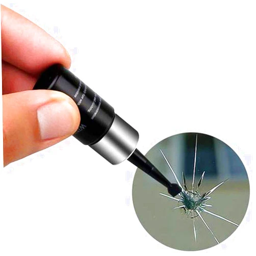 Rednow Automotive Glass Nano Repair Fluid-Car Windshield Repair Resin Cracked Glass Repair Kit,Glass Corrector Set, Crack Repairing for Car