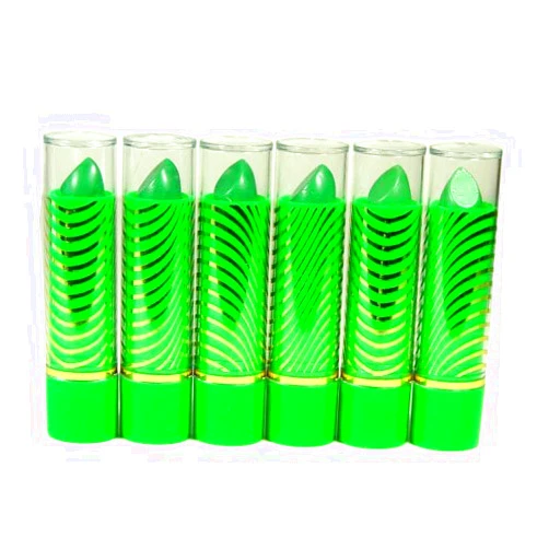2nd Love Aloe Vera Color Change Mood Lipstick Assorted Lipsticks 6 pc Green…