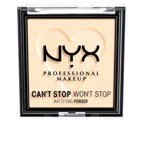 NYX PROFESSIONAL MAKEUP Can't Stop Won't Stop Mattifying Pressed Powder - Light
