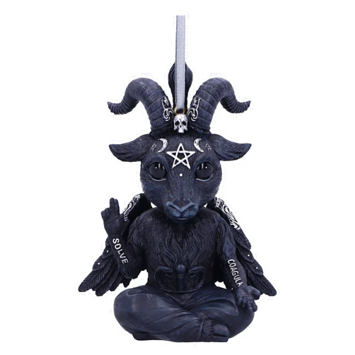 Nemesis Now Cult Cuties Baphoboo Hanging Ornament, Black, 11cm,Birthday