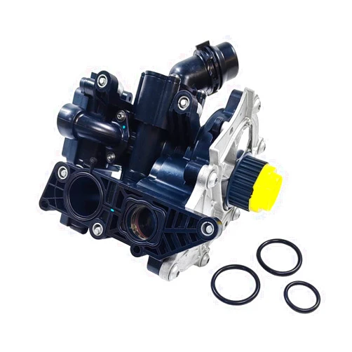 LLNSEAUTO Water Pump Thermostat Housing Assembly 06L121111H Compatible with Audi A1/S1, A3/S3, A4, A5, A6, A7, Q3, Q5, Q7, TT & VW Jetta, Golf, GTI, Beetle, Passat, SportWagen, Arteon, Atlas, Tiguan