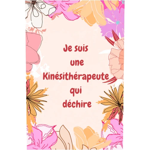 Valou Edition Je suis une Kinésithérapeute qui déchire: Journal carnet de notes ligné super cadeau pour Kinésithérapeute anniversaire noel collègue copine (French Edition)