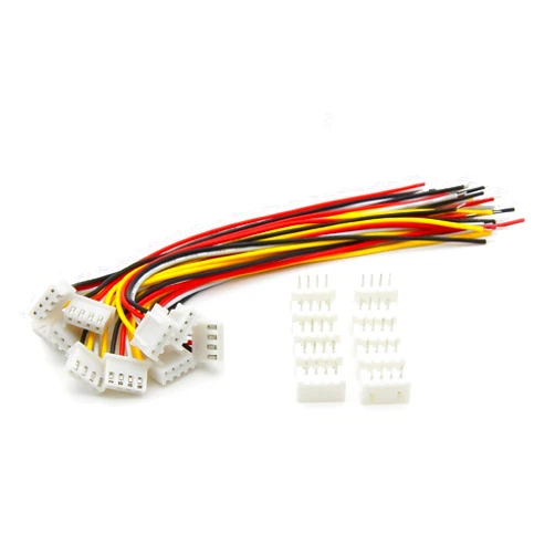 Onkuey 10 Pcs 11.1V 3S 26Awg Lipo Battery Balance Charger JST-XH Connector Cable 15CM