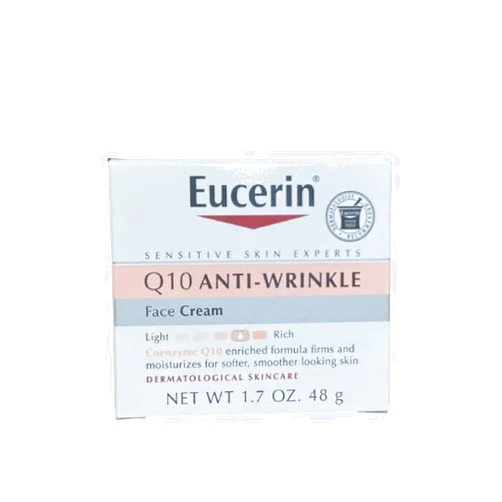 Eucerin Q10 Anti-Wrinkle Sensitive Skin Creme 1.7 oz (48 g)