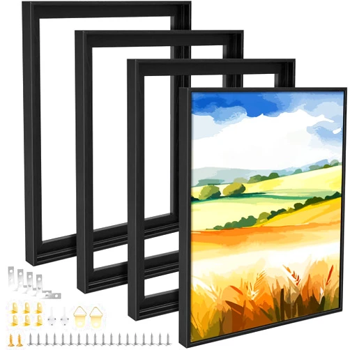 Suzile 4 Pack Floating Frames for Canvas 16 x 20, 0.6