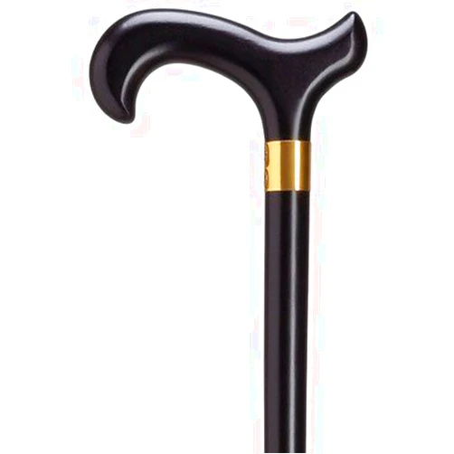 HARVY Men Stylish Derby Cane Black -Affordable Gift! Item #HAR-9005808