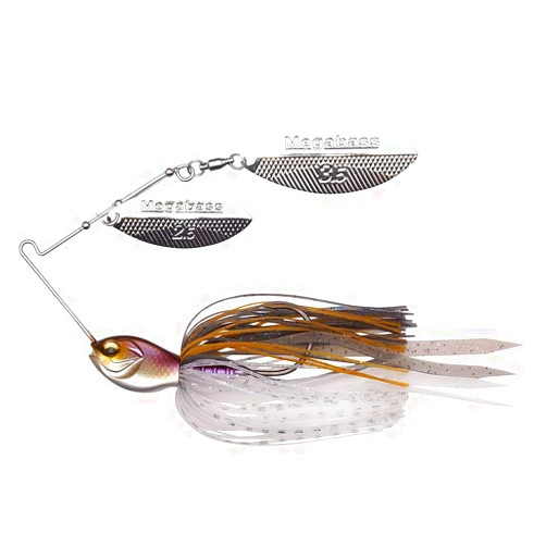 Megabass SV-3 Double Willow Spinnerbait - Wakasagi, 3/8 oz