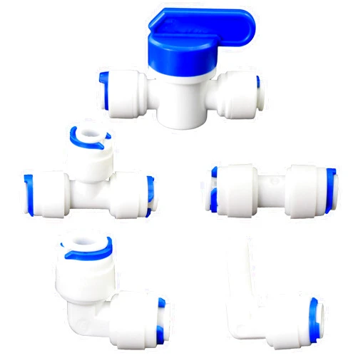 AimatRun Water purifier globe valve, tee, elbow, straight through 1/4 