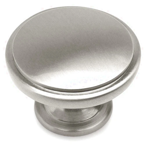 Cosmas 10 Pack - Cosmas 4306SN Satin Nickel Cabinet Hardware Oversized Round Knob - 1-1/2