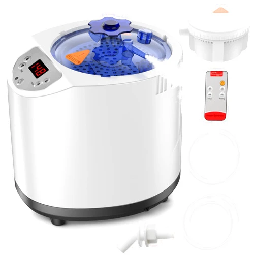 I-THERA-U Sauna Steamer Machine, 3L Portable Sauna Steamer, 1200W Steam Generator for Sauna, Home Sauna Steamer with Remote Control, Steam Cup, Timer, 15 Temperature Levels, Home Spa Sauna Accessories