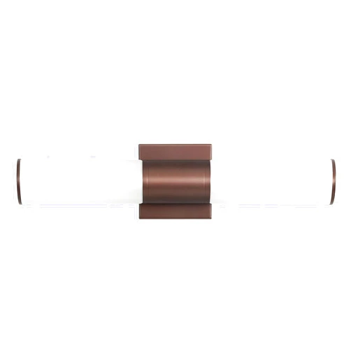 Youroke Indoor Bath Vanity Light Fixtures, Oil Rubbed Bronze Wall Sconces Lighting with White Frosted Glass Shades, Bathroom Vanity Wall Lights E26 Base for Bedroom Living Room Entryway, 1 Pack