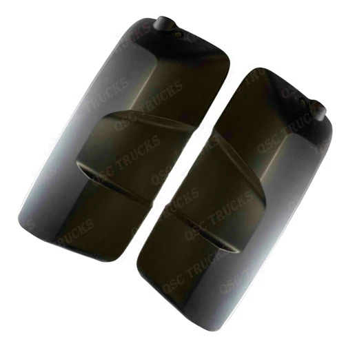 QSC Truck Parts Replacement Black Door Mirror Covers Right Left Pair for Mack Anthem