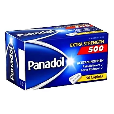 Panadol Extra Strength 500mg 50 ea 1 Pack